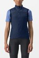 CASTELLI Cycling gilet - UNLIMITED W PUFFY - blue