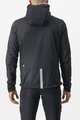 CASTELLI Cycling thermal jacket - TRAIL HOODIE - black