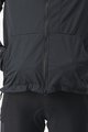 CASTELLI Cycling thermal jacket - TRAIL HOODIE - black