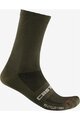 CASTELLI Cyclingclassic socks - RE-CYCLE THERMAL 18 - brown