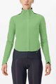 CASTELLI Cycling thermal jacket - ALPHA DOPPIO ROS W - light green