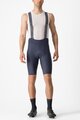 CASTELLI Cycling bib shorts - blue