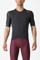 CASTELLI Cycling short sleeve jersey - ESPRESSO - anthracite