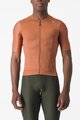 CASTELLI Cycling short sleeve jersey - ESPRESSO - brown