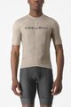 CASTELLI Cycling short sleeve jersey - PROLOGO LITE - beige