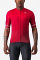 CASTELLI Cycling short sleeve jersey - ORIZZONTE - red