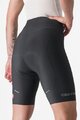 CASTELLI Cycling shorts without bib - ESPRESSO W - black