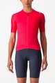 CASTELLI Cycling short sleeve jersey - ESPRESSO W - red