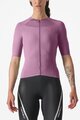 CASTELLI Cycling short sleeve jersey - VELOCISSIMA 2 - purple