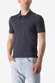 CASTELLI polo shirt - MERINO POLO - anthracite