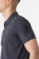 CASTELLI polo shirt - MERINO POLO - anthracite