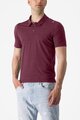 CASTELLI polo shirt - MERINO POLO - bordeaux