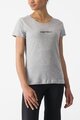 CASTELLI Cycling short sleeve t-shirt - CLASSICO W - grey