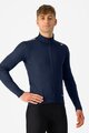 CASTELLI Cycling thermal jacket - ESPRESSO AIR - blue