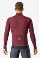 CASTELLI Cycling thermal jacket - ESPRESSO AIR - bordeaux