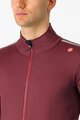 CASTELLI Cycling thermal jacket - ESPRESSO AIR - bordeaux