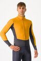 CASTELLI Cycling thermal jacket - PERFETTO AIR - orange