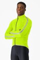 CASTELLI waterproof jacket - ULTRA RAIN CAPE - yellow