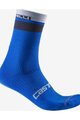 CASTELLI Cyclingclassic socks - GARA THERMAL 18 - blue