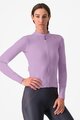 CASTELLI Cycling winter long sleeve jersey - ESPRESSO THERMAL W - purple