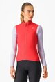 CASTELLI Cycling gilet - ESPRESSO W - red