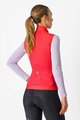 CASTELLI Cycling gilet - ESPRESSO W - red