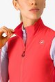 CASTELLI Cycling gilet - ESPRESSO W - red