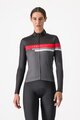 CASTELLI Cycling winter long sleeve jersey - TORNARE - grey