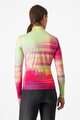 CASTELLI Cycling winter long sleeve jersey - PHASE - multicolour/pink