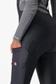 CASTELLI Cycling long bib trousers - UNLIMITED CARGO DT W - black