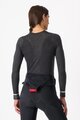 CASTELLI Cycling long sleeve t-shirt - MERINO SEAMLESS W - black