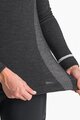 CASTELLI Cycling long sleeve t-shirt - MERINO SEAMLESS W - black