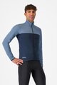 CASTELLI Cycling thermal jacket - ESTREMO - red/black