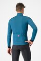 CASTELLI Cycling windproof jacket - SALTO - blue