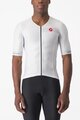 CASTELLI Cycling short sleeve jersey - FREE SPEED 2 RACE - white/black