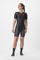 CASTELLI Cycling skinsuit - FREE SANREMO 2 W - black/pink