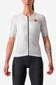 CASTELLI Cycling short sleeve jersey - FREE SPEED 2W RACE - white/black