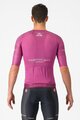 CASTELLI Cycling short sleeve jersey - #GIRO107 RACE - cyclamen