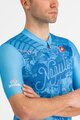 CASTELLI Cycling short sleeve jersey - #GIRO107 NAPOLI - blue