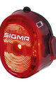 SIGMA SPORT rear light - NUGGET II - red/black