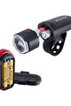 SIGMA SPORT set of lights - AURA 30 - red/black