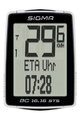 SIGMA SPORT tachometer - BC 16.16 STS - white/black