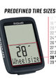 SIGMA SPORT tachometer - BC 8.0 - black