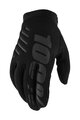 100% SPEEDLAB Cycling long-finger gloves - BRISKER - black