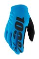 100% SPEEDLAB Cycling long-finger gloves - BRISKER - turquoise