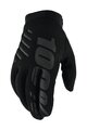 100% SPEEDLAB Cycling long-finger gloves - BRISKER JR - black