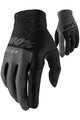 100% SPEEDLAB Cycling long-finger gloves - CELIUM - black/grey