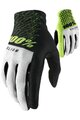 100% SPEEDLAB Cycling long-finger gloves - CELIUM - yellow