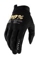 100% SPEEDLAB Cycling long-finger gloves - ITRACK - black