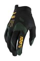 100% SPEEDLAB Cycling long-finger gloves - ITRACK - black